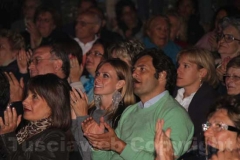 Serena Autieri tra il pubblico