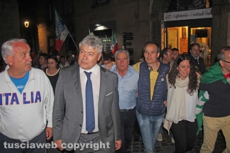 Arena sindaco, la festa in piazza