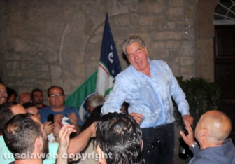 Arena sindaco, la festa in piazza