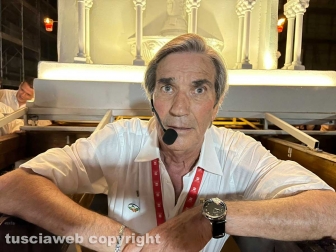 Santa Rosa - Il trasporto della minimacchina del Pilastro Armonia celeste - Pino Loddo