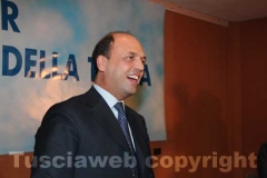 Angelino Alfano a Viterbo