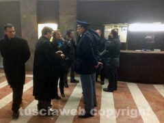 Il Genio presidiato dalla Digos