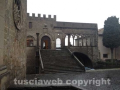 Piazza San Lorenzo dove arriverà Monti