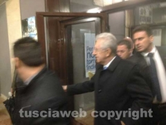 Monti arriva al Genio