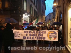 La protesta al corso