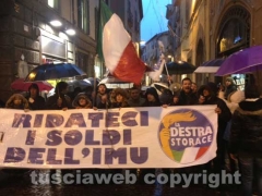 La protesta al corso