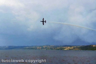 Montefiascone - Lago di Bolsena - Le prove generali delle frecce tricolori