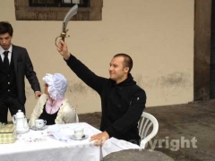 Il flashmob contro l\'arsenico a piazza del Comune