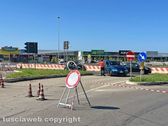 Viterbo - Asfaltatura Cassia Nord - Traffico in tilt