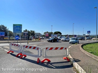 Viterbo - Asfaltatura Cassia Nord - Traffico in tilt