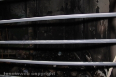 Viterbo - Scuola d\'infanzia distrutta dalle fiamme