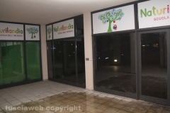 Viterbo - Scuola d\'infanzia distrutta dalle fiamme