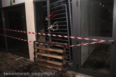 Viterbo - Scuola d\'infanzia distrutta dalle fiamme