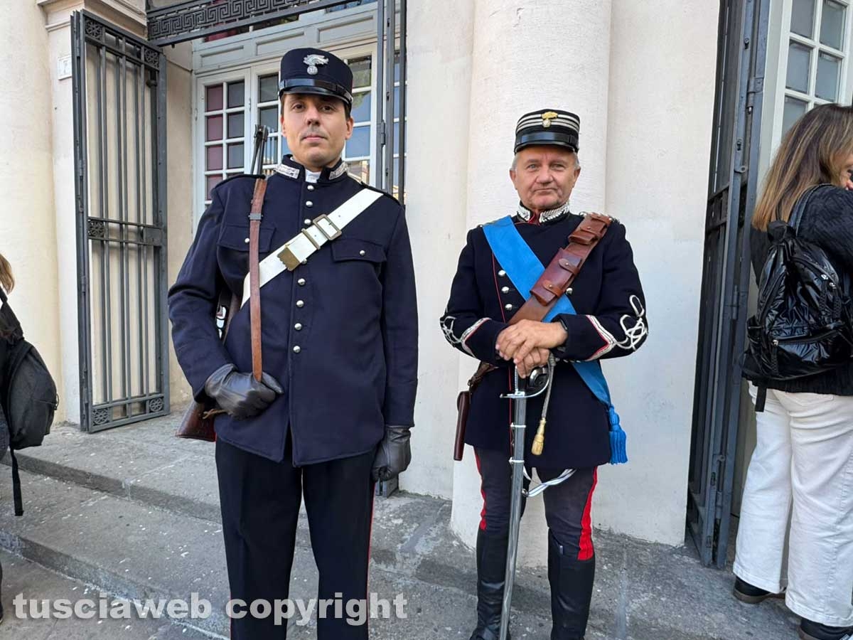 Erik Leoni e Alessandro Giribaldi in divise d’epoca