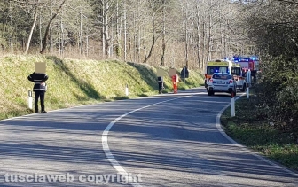 Viterbo - Incidente sulla Cimina