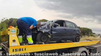 Vetralla - Incidente sulla superstrada