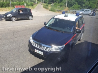 Cassia - Auto fuori strada