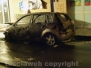Auto in fiamme nel centro di Capranica 