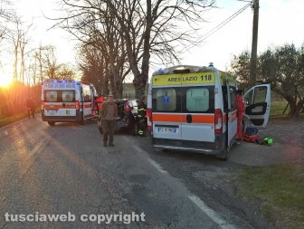 Montefiascone - Incidente sulla Verentana
