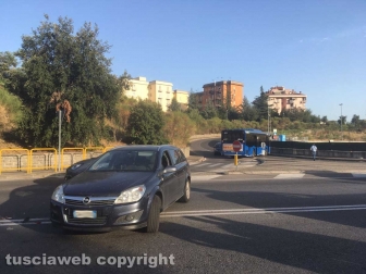 Autobus Cotral si sfrena