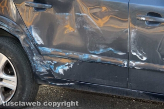 Autobus Cotral si sfrena