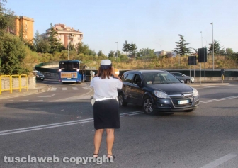 Autobus Cotral si sfrena