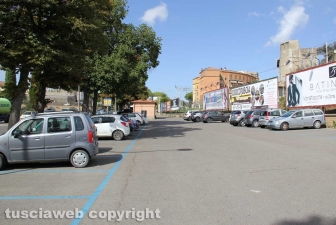 Viterbo - Il parcheggio di viale Capocci
