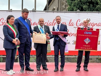 Viterbo - Consegna benemerenze Avis