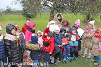 Viterbo - Babbo Arena insieme ai bambini
