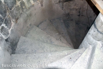 Bagnaia e villa Lante dall'alto della torre