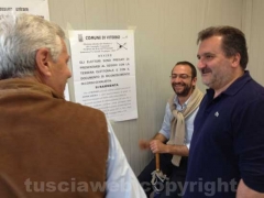 Leonardo Michelini con Panunzi ed Egidi