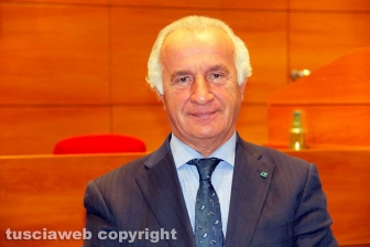 Viterbo - Il presidente della Banca Lazio Nord Vincenzo Fiorillo
