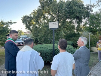 Bassano in Teverina ricorda Salvo D’Acquisto, inaugurata una targa davanti alla caserma dei carabinieri