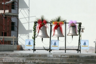 La benedizione delle campane di Villanova