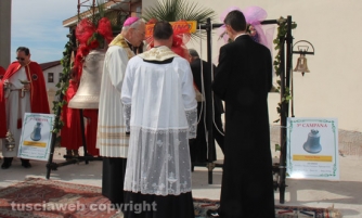 La benedizione delle campane di Villanova