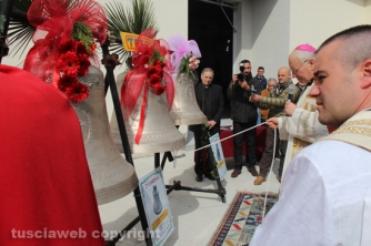 La benedizione delle campane di Villanova