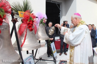 La benedizione delle campane di Villanova