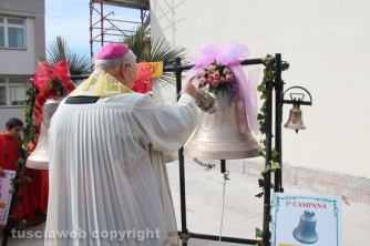 La benedizione delle campane di Villanova