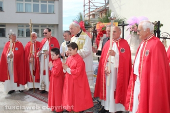 La benedizione delle campane di Villanova