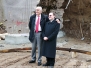 Benedizione al cantiere dell'ascensore