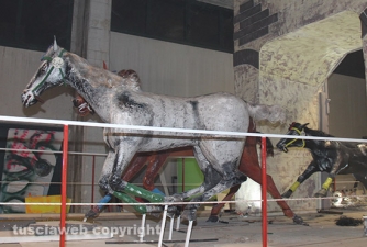 Carnevale di Ronciglione - Il backstage dei carri allegorici