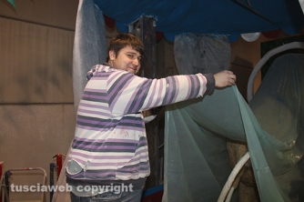 Carnevale di Ronciglione - Il backstage dei carri allegorici