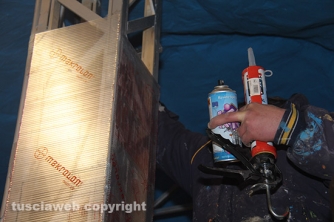 Carnevale di Ronciglione - Il backstage dei carri allegorici