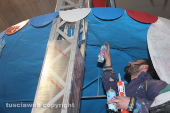 Carnevale di Ronciglione - Il backstage dei carri allegorici
