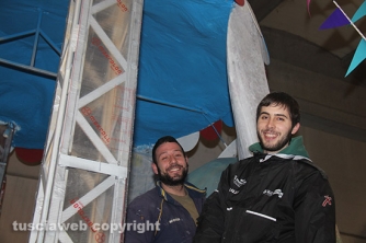 Carnevale di Ronciglione - Il backstage dei carri allegorici