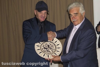 Beppe Iachini al premio Etrusco