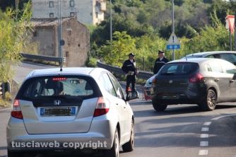 Bilico bloccato in via Genova