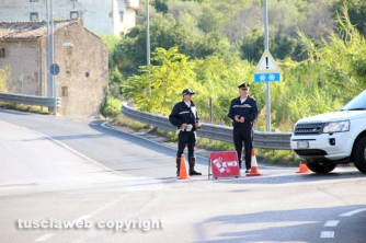 Bilico bloccato in via Genova