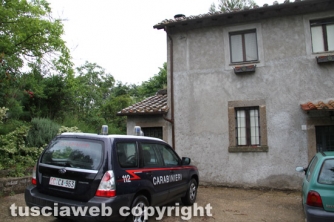 La casa posta sotto sequestro