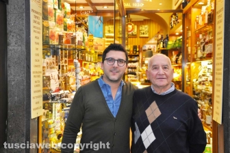 Fabio e Filippo Purchiaroni - bottega storica Bizzarri - Viterbo